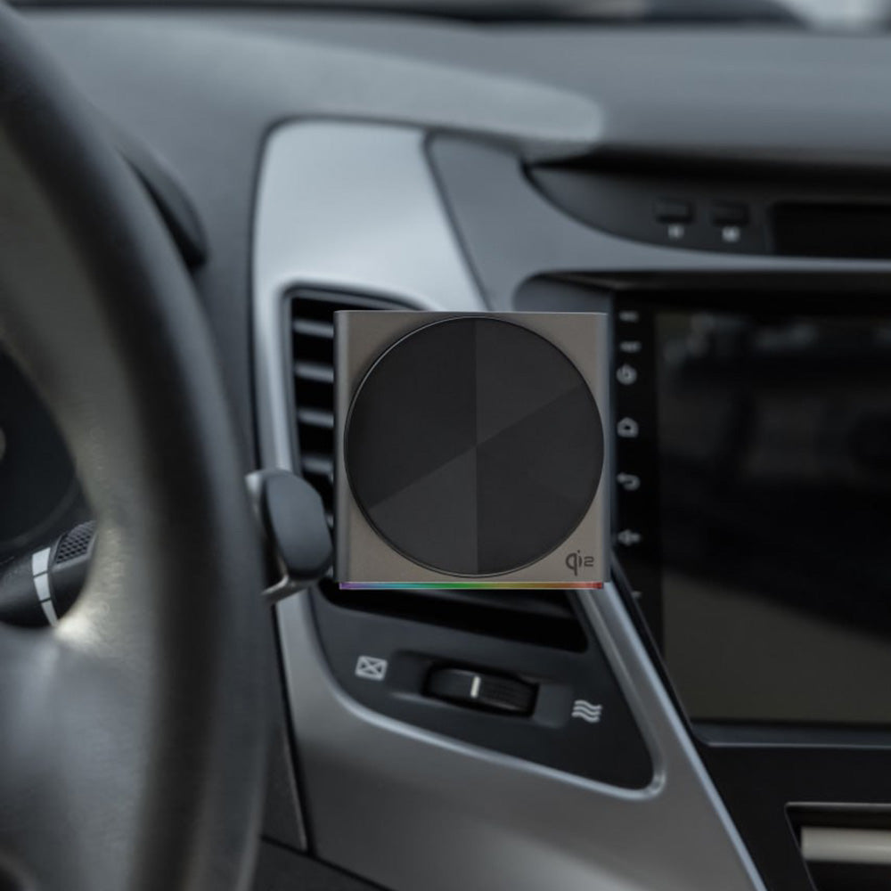 Ładowarka samochodowa bezprzewodowa Proove Neostorm, 15W, 1.67A, Szara WHNS15002003