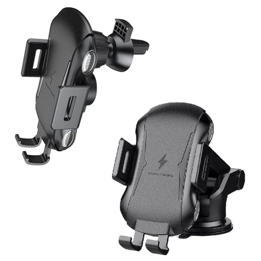 Ładowarka samochodowa bezprzewodowa Techsuit CAPD032 Premium, 10W, 1.1A, Czarna