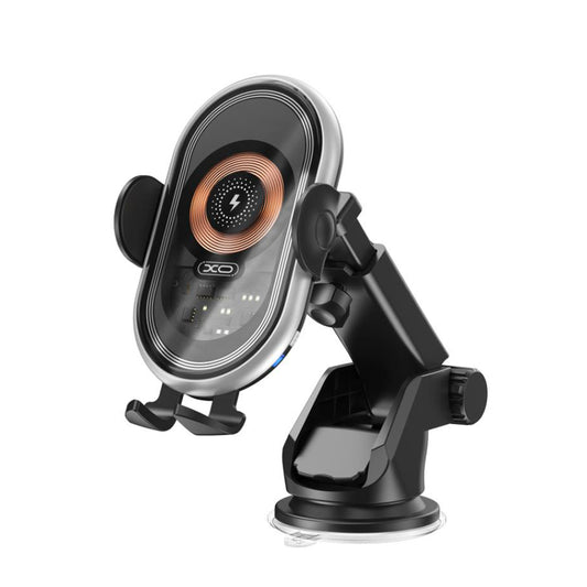 Ładowarka samochodowa bezprzewodowa XO Design WX038, 15W, 1.67A, Czarna