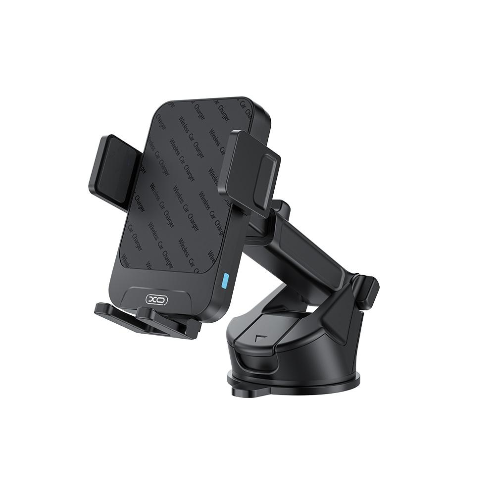 Ładowarka samochodowa bezprzewodowa XO Design WX043, 15W, 1.67A, Czarna