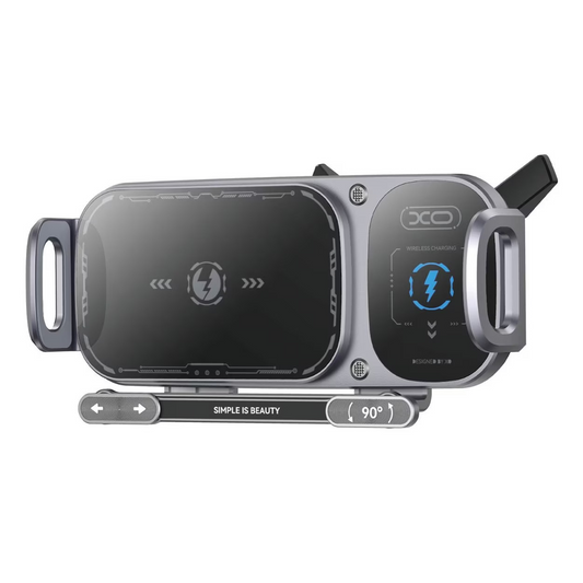 Ładowarka samochodowa bezprzewodowa XO Design WX041, 15W, 1.67A, Czarna
