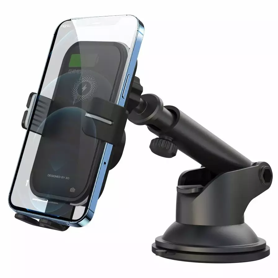 Ładowarka samochodowa bezprzewodowa XO Design WX027, 15W, 1.67A, Czarna