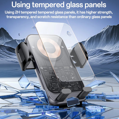 Ładowarka samochodowa bezprzewodowa Yesido C307, 15W, 1.67A, Czarna