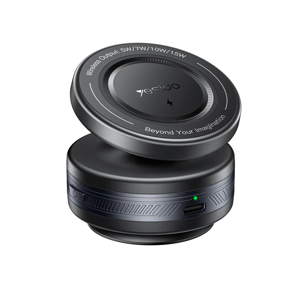Ładowarka samochodowa bezprzewodowa Yesido C310, 15W, 1.67A, Czarna