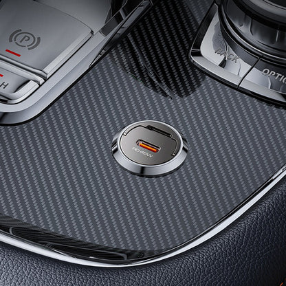 Ładowarka samochodowa Yesido Y67, 45W, 3A, 1 x USB-C, Czarna