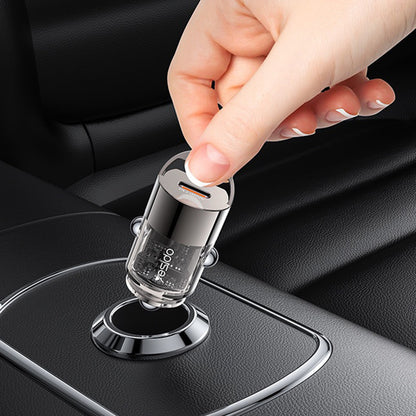 Ładowarka samochodowa Yesido Y67, 45W, 3A, 1 x USB-C, Czarna