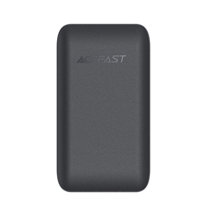 Ładowarka sieciowa Acefast A100, 65W, 3.25A, 1 x USB-A - 2 x USB-C, Czarny