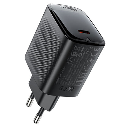 Ładowarka sieciowa Acefast A112, 45W, 3A, 1 x USB-C, Czarna