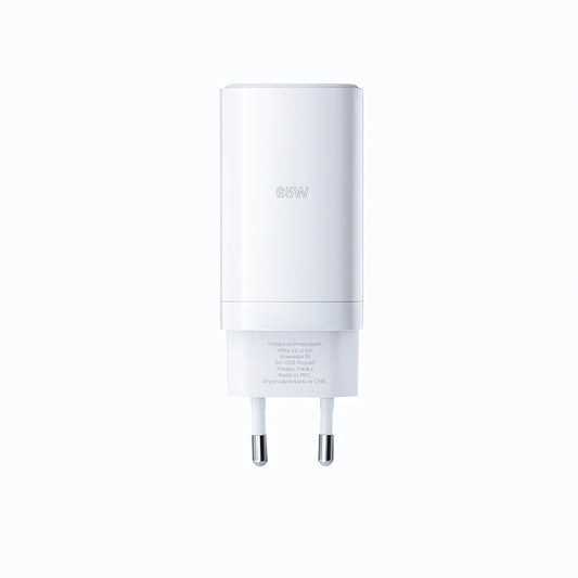 Ładowarka sieciowa Allity. ATC-01-65WACC Fast, 65W, 3.25A, 1 x USB-A - 2 x USB-C, Biały