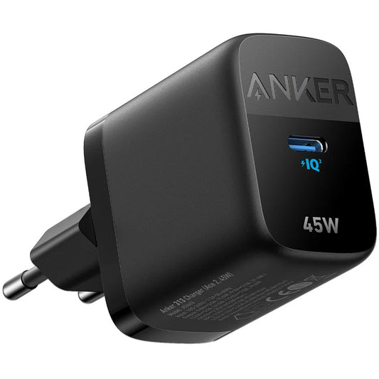 Ładowarka sieciowa Anker 313, 45W, 3A, 1 x USB-C, czarna A2643G11 