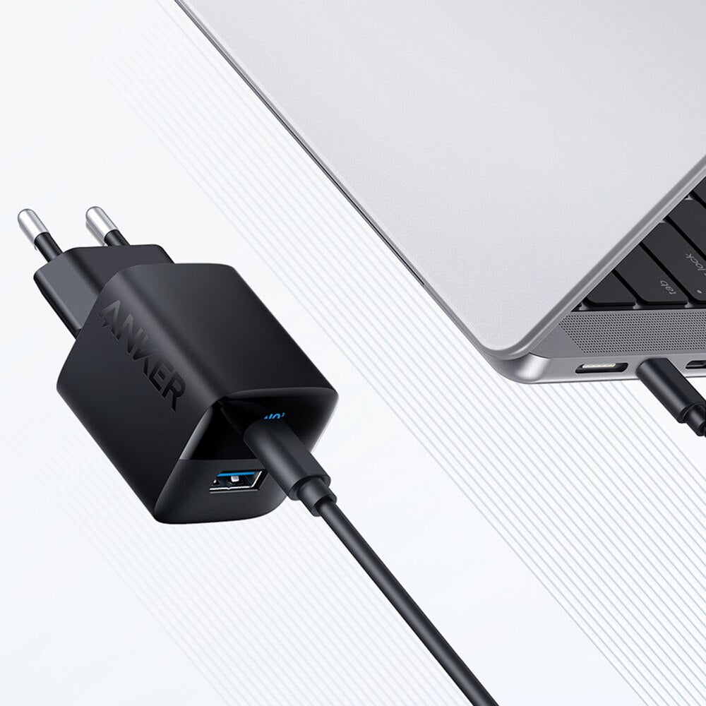 Ładowarka sieciowa Anker 323, 33 W, 3 A, 1 x USB-A - 1 x USB-C, czarna A2331G11 