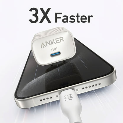 Ładowarka sieciowa Anker 511 Nano 4, 30W, 3A, 1 x USB-C, biała A2337G21 