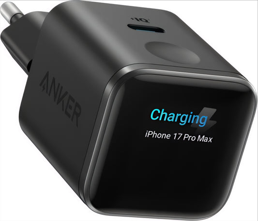 Ładowarka sieciowa Anker Nano Charger Display, 45W, 3A, 1 x USB-C, Czarny A121DG11