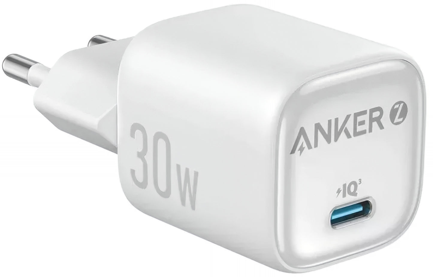 Ładowarka sieciowa Anker Zolo, 30W, 3A, 1 x USB-C, Biała A2698G21