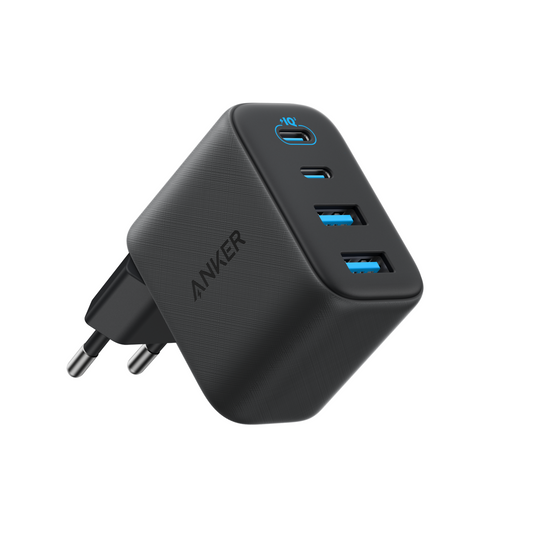 Ładowarka sieciowa Anker Zolo, 50W, 3A, 2 x USB-A - 2 x USB-C, Czarny A121EG11