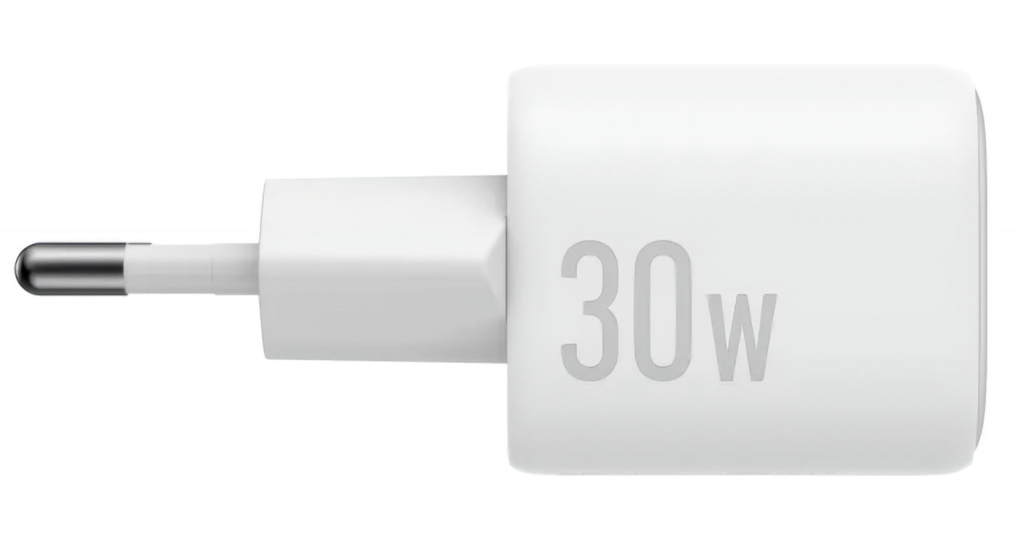 Ładowarka sieciowa Anker Zolo, 30W, 3A, 1 x USB-C, Biała A2698G21