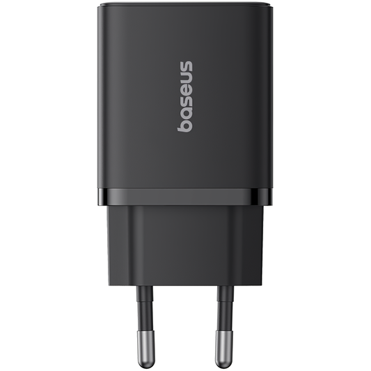 Ładowarka sieciowa Baseus Cube, 20W, 3A, 1 x USB-A - 1 x USB-C, czarna P10111403113113-00 
