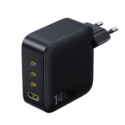 Ładowarka sieciowa Baseus EnerFill FH11, 140W, 5A, 1 x USB-A - 3 x USB-C, Czarny E0121J00