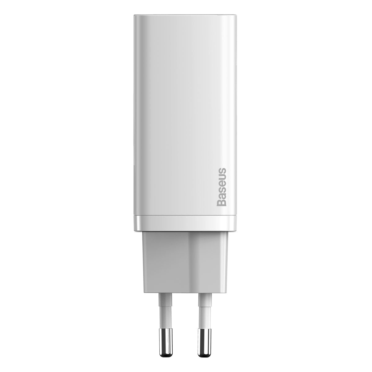 Ładowarka sieciowa Baseus GaN2 Lite, 65W, 3A, 1 x USB-A - 1 x USB-C, biała CCGAN2L-B02 