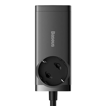 Ładowarka sieciowa Baseus GaN3 Pro PowerStrip, 65W, 3A, 2 x USB-A - 2 x USB-C - 1 x Schuko, czarna PSZM000901 PSZM000901 