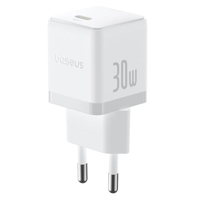 Ładowarka sieciowa Baseus Palm, 30W, 3A, 1 x USB-C, Biała P10111605213-00