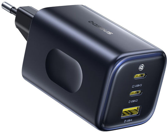 Ładowarka sieciowa Baseus PicoGo AE11, 100W, 1 x USB-A - 2 x USB-C, Czarny E0121400
