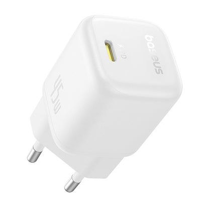 Ładowarka sieciowa Baseus PicoGo, 45W, 3A, 1 x USB-C, Biała P10176800213-00