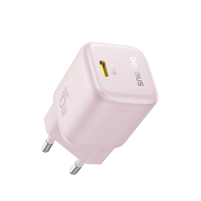 Ładowarka sieciowa Baseus PicoGo, 45W, 3A, 1 x USB-C, Różowa P10176800413-00