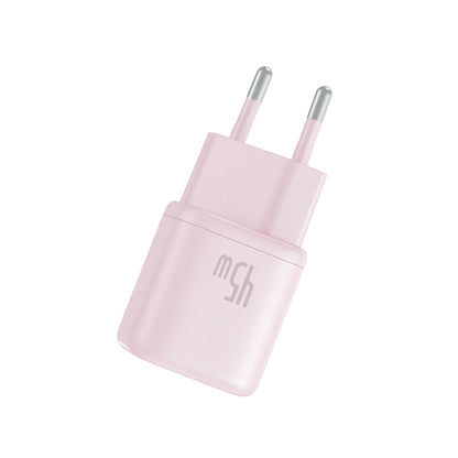 Ładowarka sieciowa Baseus PicoGo, 45W, 3A, 1 x USB-C, Różowa P10176800413-00