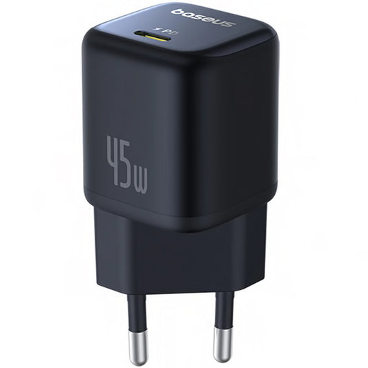 Ładowarka sieciowa Baseus PicoGo, 45W, 3A, 1 x USB-C, Czarna P10176800123-00