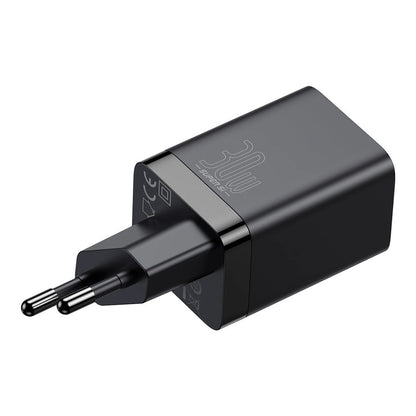 Ładowarka sieciowa Baseus Super Si Pro, 30W, 3A, 1 x USB-A - 1 x USB-C, czarna CCSUPP-E01