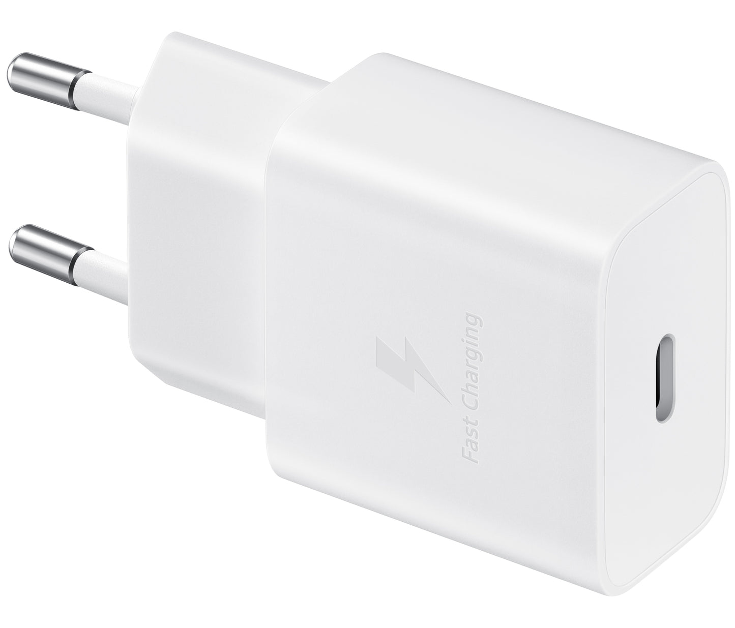 Ładowarka sieciowa Samsung USB-C z kablem USB-C, 15 W, 2 A, 1 x USB-C, biała EP-T1510XWEGEU