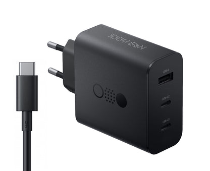 Ładowarka sieciowa z kablem USB-C CMF by Nothing C349, 100W, 5A, 1 x USB-A - 2 x USB-C, Szara A10800016