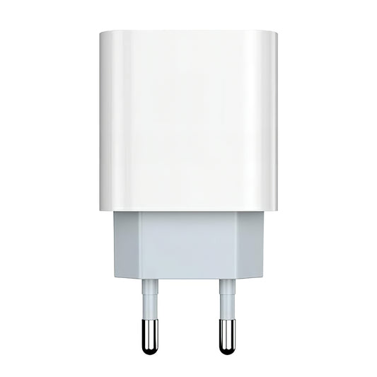 Ładowarka sieciowa z kablem USB-C Prestico F8S, 20W, 3A, 1 x USB-C, biały