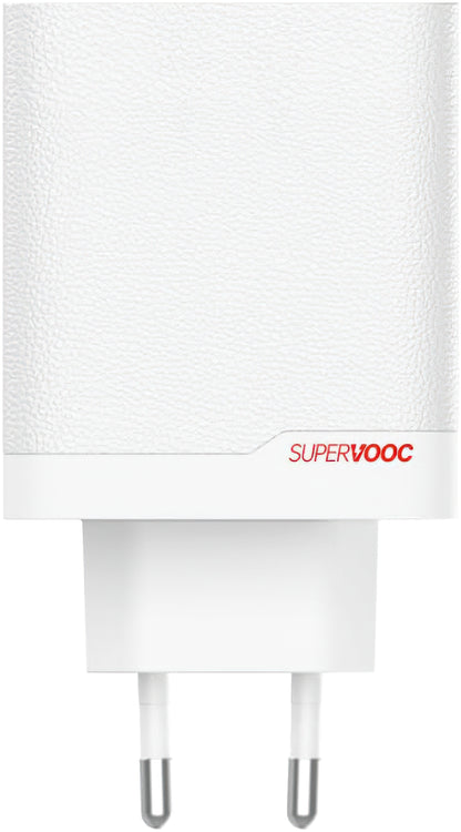 Ładowarka sieciowa z kablem USB-C OnePlus OSABBCBBAE, 120W, 7.3A, 1 x USB-A - 1 x USB-C, Biała 5461100631