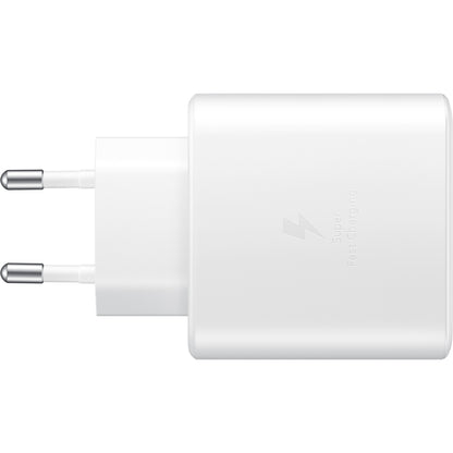 Samsung EP-TA845 + DW76767JWE Kabel USB-C Ładowarka sieciowa, 45W, 4.05A, 1 x USB-C, biały GP-PTU020SOFWQ