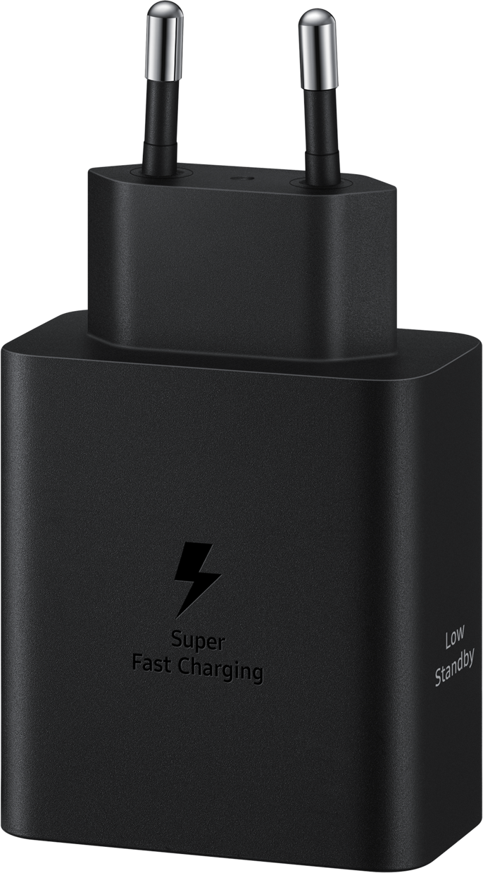 Ładowarka sieciowa Samsung z kablem USB-C, 50 W, 3 A, 2 x USB-C, czarna EP-T5020XBEGEU