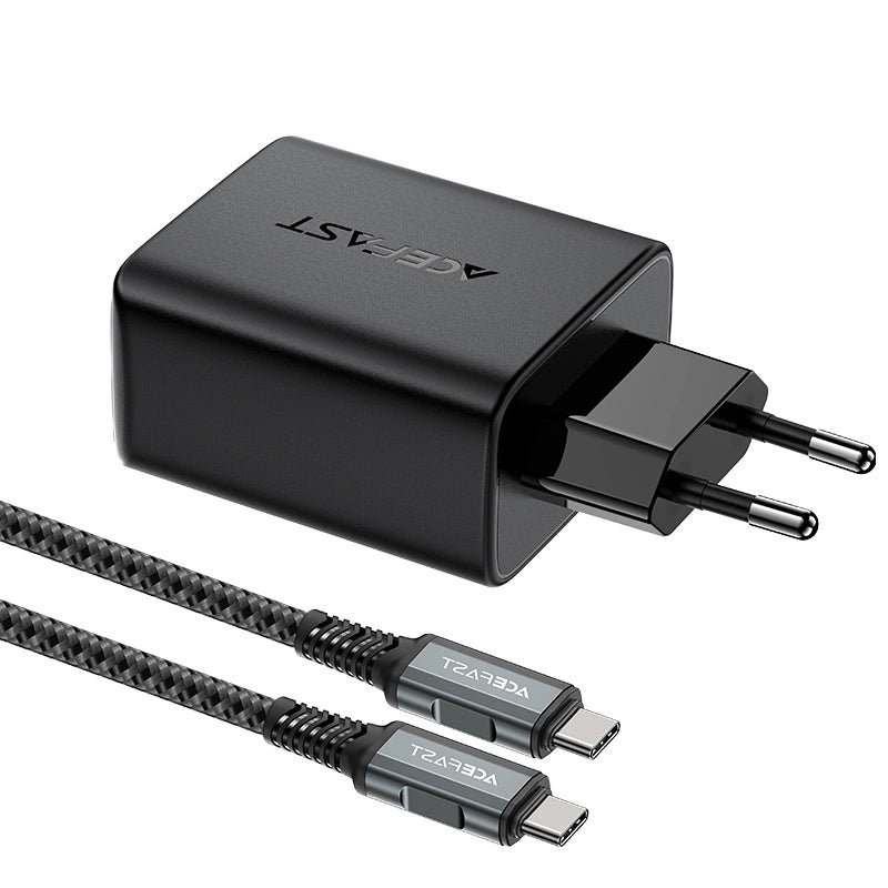 Ładowarka sieciowa Acefast A17 TV Hub, 65 W, 3 A, 1 x HDMI - 1 x USB-A - 1 x USB-C, czarna 