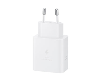 Ładowarka sieciowa z kablem USB-C Samsung, 45W, 4.05A, 1 x USB-C, Biała EP-T4511XWEGEU