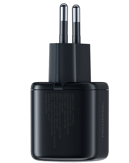 Ładowarka sieciowa z kablem USB-C Joyroom JR-TG7, 33W, 3A, 1 x USB-A - 1 x USB-C, czarna