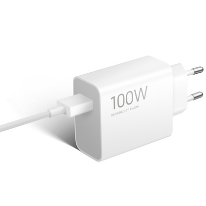 Ładowarka sieciowa z kablem USB-C Xiaomi MY-19-ER, 100W, 6.1A, 1 x USB-A, Biała BHR095VEU