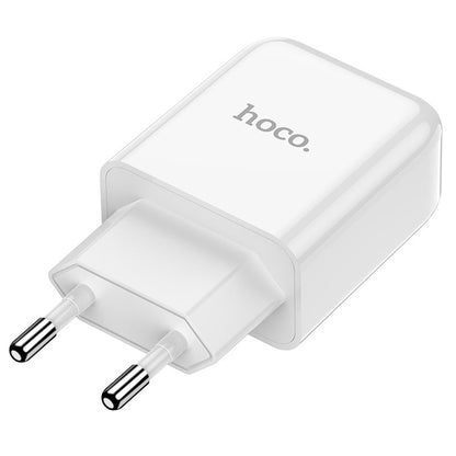 Ładowarka sieciowa z kablem Lightning HOCO N2, 10W, 2A, 1 x USB-A, Biała