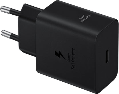 Ładowarka sieciowa Samsung z kablem USB-C, 45 W, 4,05 A, 1 x USB-C, czarna EP-T4511XBEGEU 