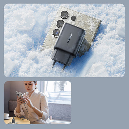 Ładowarka sieciowa z kablem USB-C Joyroom JR-TCF23, 25W, 3A, 1 x USB-C, Czarny