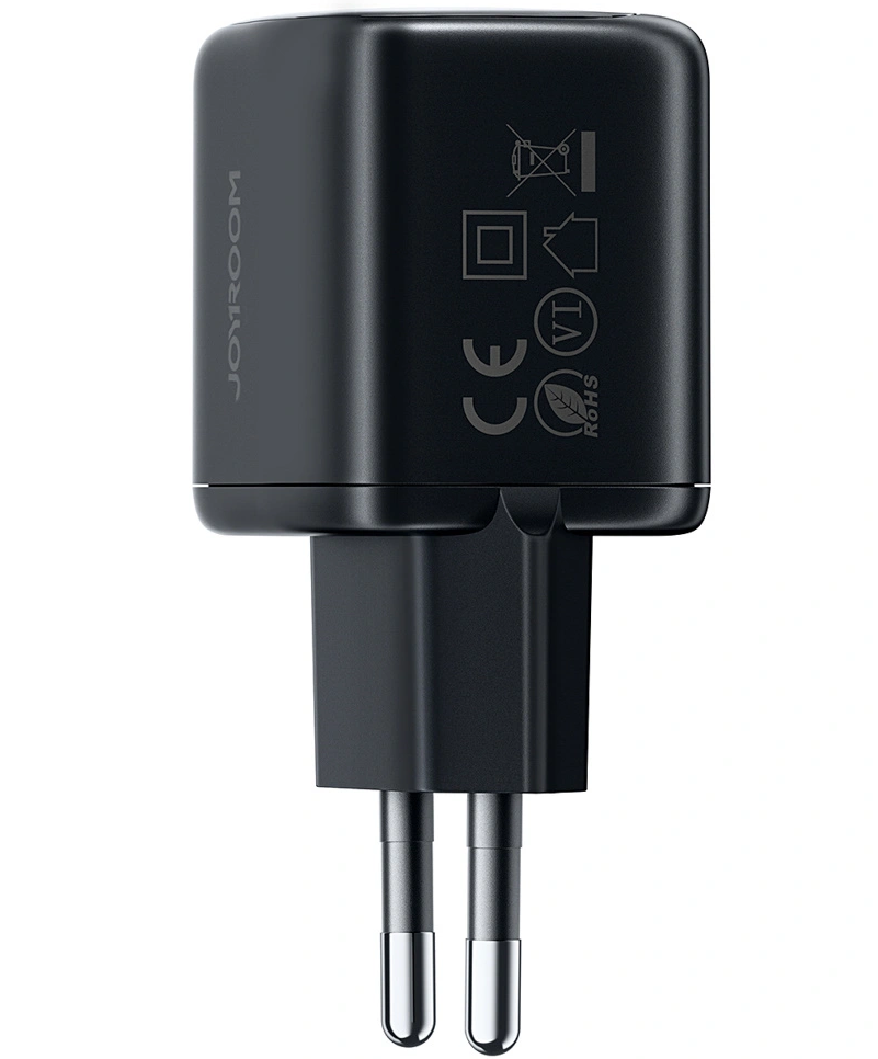 Ładowarka sieciowa z kablem USB-C Joyroom JR-TG7, 33W, 3A, 1 x USB-A - 1 x USB-C, czarna