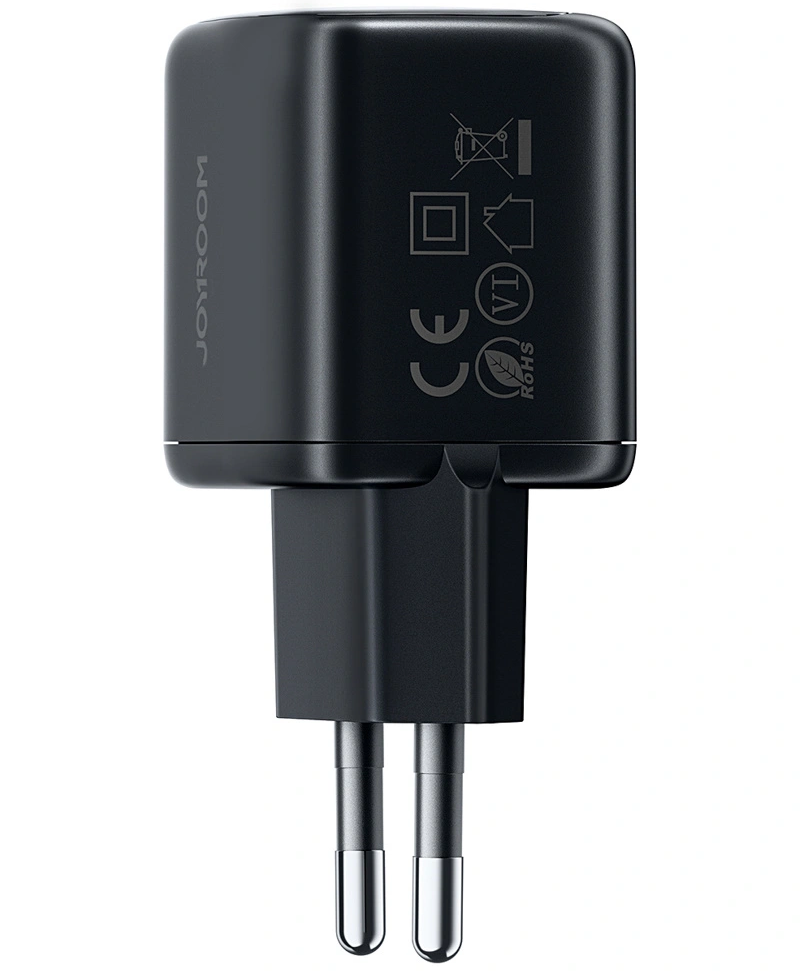 Ładowarka sieciowa z kablem Lightning Joyroom JR-TG7, 33W, 3A, 1 x USB-A - 1 x USB-C, Czarny
