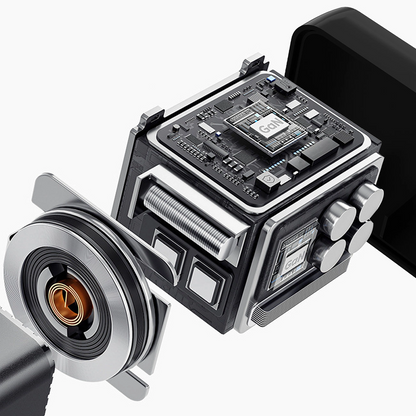 Ładowarka sieciowa z kablem USB-C Dudao A67EU, 67W, 3.35A, 1 x USB-A - 1 x USB-C, Czarny