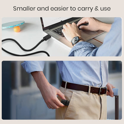 Ładowarka sieciowa z kablem Lightning Lito LC15L, 20W, 3A, 1 x USB-A - 1 x USB-C, Czarny