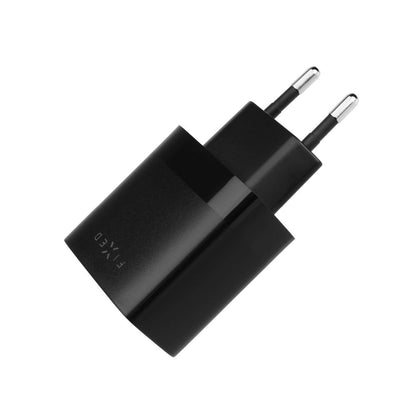 Fixed Network Charger with microUSB Cable, 17W, 3A, 2 x USB-A, Black