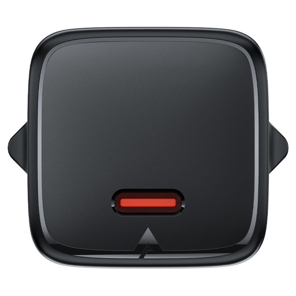 Acefast A118 USB-C Network Charger with Cable, 30W, 3A, 1 x USB-C, Black